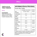 TORTILLAS de trigo CHEDDAR - Orali