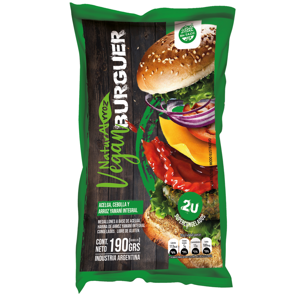 Medallones de ACELGA, cebolla y arroz x2u - Naturalrroz
