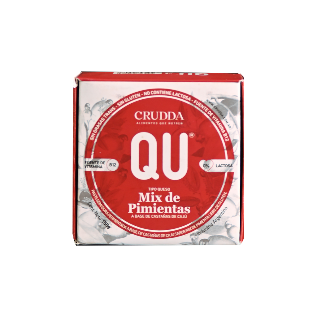 Queso de castañas ESTACIONARIO MIX DE PIMIENTAS - QU S.A.