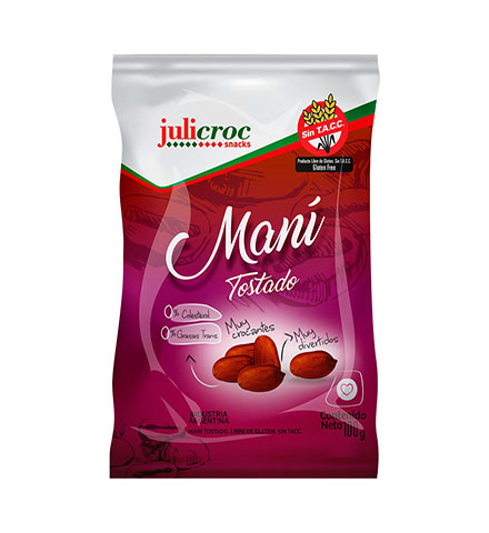 Mani TOSTADOS x100g - Juli Croc