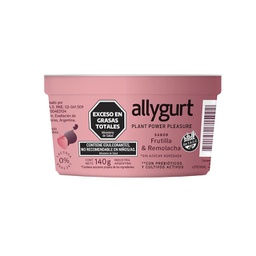 [1901] ALLYGURT - FRUTILLA y REMOLACHA s/azucar (de almendras) - Quimya