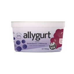 [1900] ALLYGURT - ARANDANOS e HIBISCUS s/azucar (de almendras) - Quimya