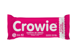[2603] Caja x12 barras - ARROZ sabor FRUTILLA - Crowie