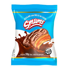 [1250] Pack x4 ALFAJORES - SIMPLE de CHOCOLATE c/DDL - Smams