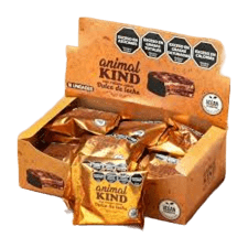 [74] Caja x18 alfajores - DDL c/cobertura de CHOCOLATE - Animal Kind