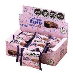 [75] Caja x18 alfajores - FRUTOS ROJOS c/cobertura de CHOCOLATE - Animal Kind
