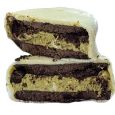 Caja x6u - Alfajor PISTACHO y CHOCOLATE BLANCO - Vento