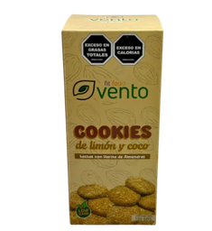 [1661] Cookies KETO de LIMON x150g - Vento
